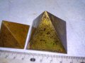 Две СТАРИ МЕДНИ ЕГИПЕТСКИ ПИРАМИДИ МАЙСТОРСКИ ОРНАМЕНТИРАНИ с МИТОЛОГИЧНИ СЦЕНИ СУВЕНИР ЕГИПЕТ 41309, снимка 3