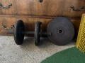 Професионална винтова щанга с чугунени дискове – 30 кг. , снимка 1