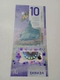 КАНАДА БАНКНОТА 10 ДОЛАРА 2018 Г , снимка 3