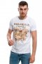 Нова бяла мъжка тениска с трансферен печат България - Treasure Land (Земя на съкровищата), снимка 11
