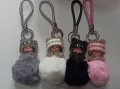 Monchhichi Пухкав ключодържател-15лв, снимка 4