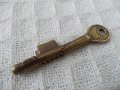 Старинен бронзов ключ №17, снимка 1 - Антикварни и старинни предмети - 33382424
