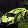 Конструктор Спортен автомобил Lamborghini 1280 части, 1:14 , Съвместим с Lego, снимка 2