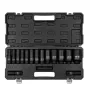 Дълбоки ударни вложки комплект 6-стенни 15 части 10-36 мм JCB, снимка 2