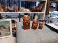 Матрьошки и дървени фигурки , снимка 1 - Декорация за дома - 43725219