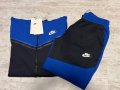 Мъжки екип Nike Tech Fleece Blue and Black, снимка 3