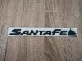 черен надпис Hyundai Santa fe, снимка 3