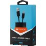 Зареждащ кабел CANYON UM-1, Micro USB cable, 1M, Черен SS30230, снимка 2