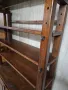 Масивен дъбов шкаф/библиотека с регуриране на рафтовете, снимка 5