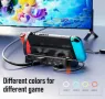 Alxum докинг станция за Nintendo Switch/Switch OLED, Switch Docking Station 11-в-1, с дистанционно , снимка 5