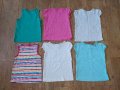 Лот George 6 броя 110см. Детски тениски и потници за момиче, снимка 2