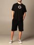BURBERRY Black Archway Embroidered Circle Logo Мъжка Тениска size S и M, снимка 5