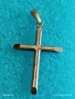 Сребърна висулка кръст елегантен стилен дизайн много красив 52372, снимка 5