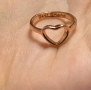 Пръстен "Best Friends" - сърце /А-59/. В наличност два цвята, снимка 5