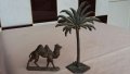 Оловни фигури, палма и камила, снимка 3