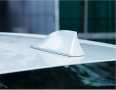 Тунинг Антена тип Акула / Shark Antenna - White, снимка 2