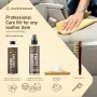 	Комплект за почистване, обновяване и грижа за Черен кожен волан Leather Expert Steering Wheel Care , снимка 4