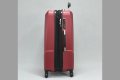 Комплект от 3 куфара в цвят бордо, снимка 3
