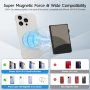 Нов Трицветен Магнитен Портфейл за iPhone, Силна Магнитна Сила, снимка 2