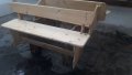 дървена маса и пейка, снимка 7