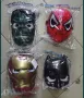 Светещи маски на Спайдърмен,Батман,Железния човек,Хълк, снимка 3