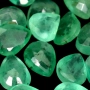 Кабошони 20бр. СМАРАГД 5х3.5 Emerald Brazil за бижута бижутери V38, снимка 1