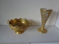 Метална ваза + метална купа, снимка 9