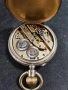 Швейцарски СРЕБЪРЕН джобен часовник 1901г. с позлата - 10 РУБИНА - ПРОМОЦИЯ, снимка 7