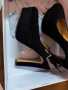 Дамски обувки на висок ток, велур, снимка 4