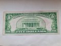 RARE. USA 🇺🇸 $ 5 DOLLARS 1928-B UNC, снимка 2