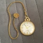 Позлатен джобен часовник ANKER, снимка 6