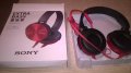 sony mdr-xb450ap-red headphones, снимка 17