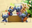 Комплект фигурки за торта Лило и Стич, пластмасови фигурки Lilo and Stitch , снимка 2
