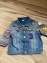 Оригинално дънково бебешко якенце на H&M ! 68 р, снимка 1 - Бебешки якета и елеци - 32612121