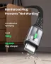 INIU USB тип А към тип USB C кабел, 3,1 A кабел от цинкова сплав с найлоново плетено покритие, снимка 2