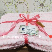 Страхотно бебешко одеяло пелена Ализе Пуфи, снимка 2 - Други - 35459191
