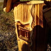 Дървена мелничка за декорация, снимка 8 - Декорация за дома - 38259001