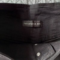 Дамски черни панталонки с висока талия от 98% памук размер XXS, снимка 3 - Къси панталони и бермуди - 40840289