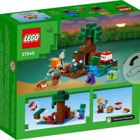 НОВИ! LEGO® Minecraft™ 21240 Приключение в блатото, снимка 8 - Конструктори - 44875173