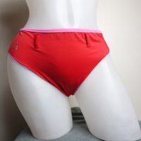 Нов червен бански полу-боксер/бразилиана С/М размер, снимка 4 - Бански костюми - 37195811