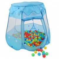 Детска палатка със 100 разноцветни топки, снимка 1 - Играчки за стая - 27160689