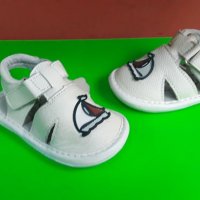 Английски детски сандали естествена кожа-HAPPY BEE 2 цвята, снимка 2 - Детски сандали и чехли - 28567793