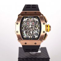 Richard Mille 11-03 rose gold часовник, снимка 2 - Мъжки - 32580604