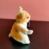 Колекционерска мека играчка Steiff Hamster Goldy , снимка 4 - Колекции - 37743126