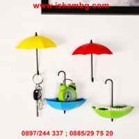 лепящи закачалки - цветни чадърчета - код 1956, снимка 5 - Други стоки за дома - 26902920