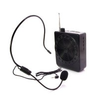 Радиоприемник високоговорител микрофон усилвател екскурзовод мегафон, снимка 1 - Други - 29017215