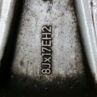 Джанти Dezent 8JX17E H2 HS+Зимни гуми, снимка 4 - Гуми и джанти - 26912411