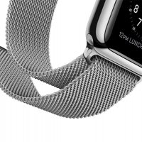 Метална верижка каишка Apple Watch 2/3/4/5/6/7/SE 38/40/41/42/44/45, снимка 3 - Аксесоари за Apple - 37765559