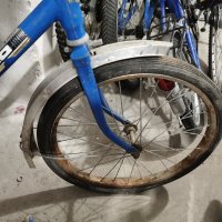 Стар сгъваем велосипед за реставрация, снимка 10 - Велосипеди - 43210779
