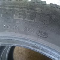 2 бр зимни гуми 205 55 r16 pirelli -цена 12лв за брой 2 еднакви гуми със дот 31/12    - имам още мно, снимка 3 - Гуми и джанти - 33628496